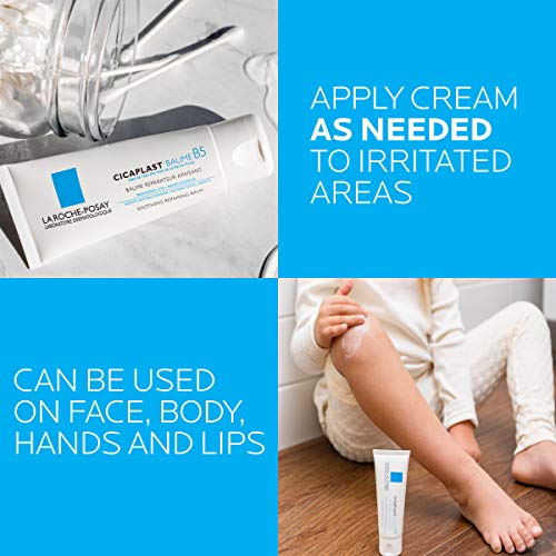 La Roche-Posay Cicaplast Baume B5 Balm, Soothing Repairing Multi Purpose Balm for Dry & Irritated Skin, Body & Hand Cream, Fragrance Free 5 La Roche-Posay Cicaplast Baume B5 Balm, Soothing Repairing Multi Purpose Balm for Dry & Irritated Skin, Body & Hand Cream, Fragrance Free