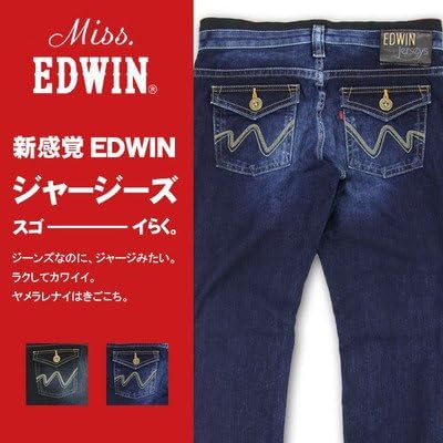 Amazon ミス エドウイン レディース ジャージーズ フラップ ストレート Er003l ジーンズ 通販