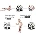Babygoal Baby Reusable Neutral Cloth Diapers 6 Pack with 10pcs Inserts, One Size Adjustable Washable Pocket Nappy Covers for Baby Boys and Girls 6FN05