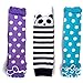 Elesa Miracle 6-pack Baby & Toddler Cozy Soft Leg Warmers, Kneepads Value Set