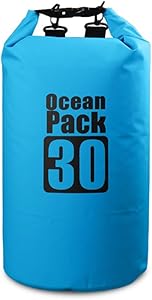 Bear Outdoor Dry Sack/Floating Waterproof Bag 2L/5L/10L/20L/30L for Boating, Kayaking, Hiking, Snowboarding, Camping, Rafting, Fishing and Backpacking