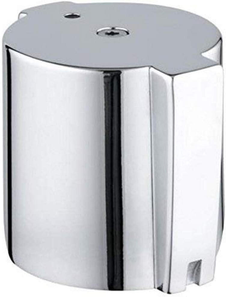 GROHE Grohtherm 2000 Special Temperature Knob with Metal End Stop Chrome 47733000, Silber