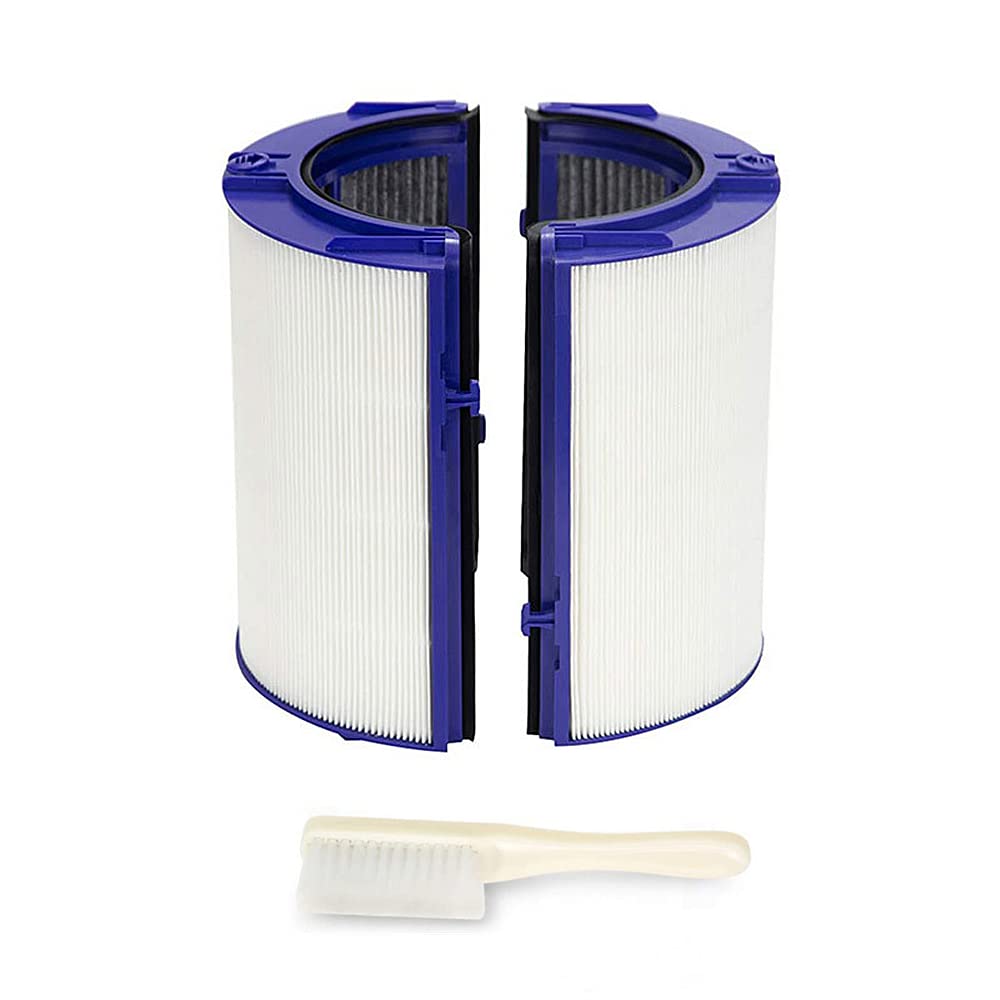 Replacement Hepa Filter Compatible with Dyson PH01 PH02 HP06 TP06 HP07 TP07 HP09 TP09 Air Purifier，True HEPA+Carbon Filter Set 2 in 1 for Dyson Pure Cool Hot Air Purifier, Compare to Part 970341-011