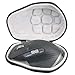 Khanka Hard Travel Case + Mouse Feet Pads Replacement for Logitech MX Master 3 Advanced Wireless Mouse