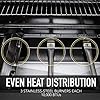 Kenmore-PG-4030400LD-RD-AM-3-Burner-Outdoor-Patio-Gas-BBQ-Propane-Grill-Red