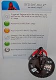 Heroclix Fear Itself #006 Red She-Hulk Figure with Card by WizKids