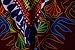 Makkrom Men's African Bright Dashiki Tribal Floral Shirt Variety (Large, Red)