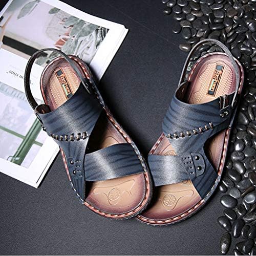 スポーツサンダル 紳士用 スリッパ両用 ビーチサンダル レトロ 手縫い カジュアル ウォーキング お洒落 防滑 歩きやすい サマー シューズ 通気性 ノンスリップ 水陸両用 疲れない ブラック B07t4j2qny 2 260円 激安通販ショッピング 超人気 専門店 人気海外一番 超