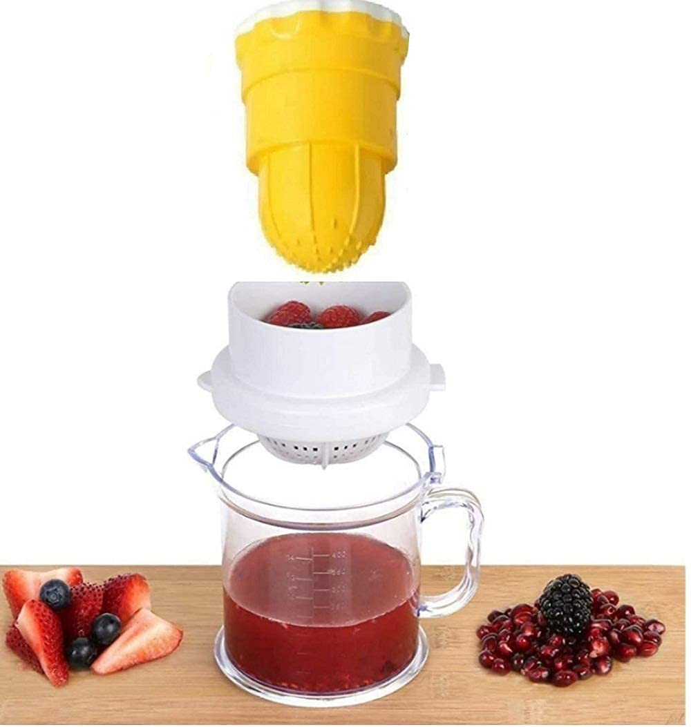 Buy AK ENTERPRISE Plastic Hand Juicer Plastic 2 in1 Hand Juicer