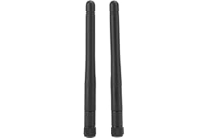 Moofey 2 PCS WiFi Antenna, 2.4G 5G Dualband Digital Antenna, 5DBI Wireless Routing Network Card WiFi Booster, 11cm