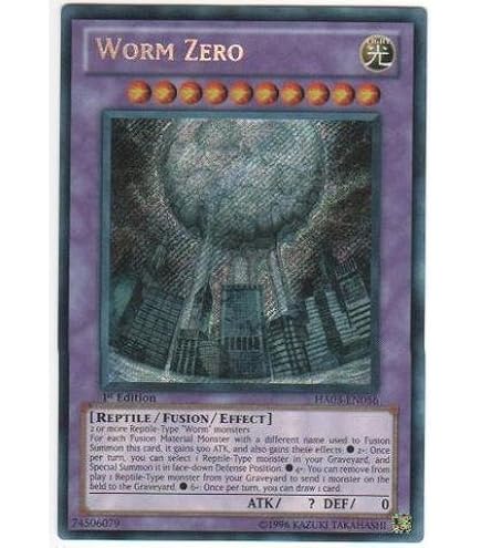 yugioh worm zero deck Yu-Gi-Oh! - (HA03-EN056) - Hidden Arsenal 3-1st Edition Pokémon PALDEAN FATES Printable Bundle Size:20 Holders Oggetti da collezione