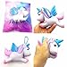Squeeze Toy, Forthery Slow Rising Decompression Kids Toy, Exquisite Fun Cute Unicorn Scented Squishy Charm Relieve Anxiety Gift (A)
