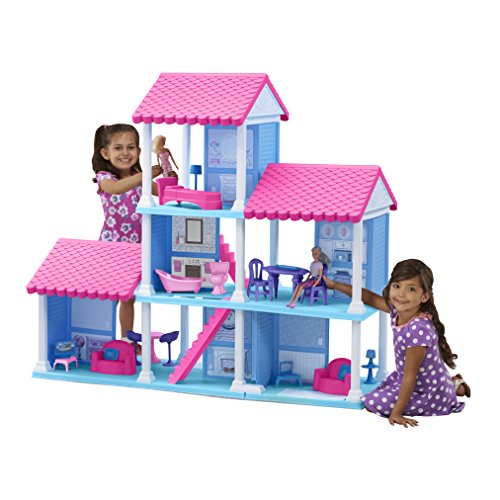 American Plastic Toys Fashion Doll Delightful Dollhouse