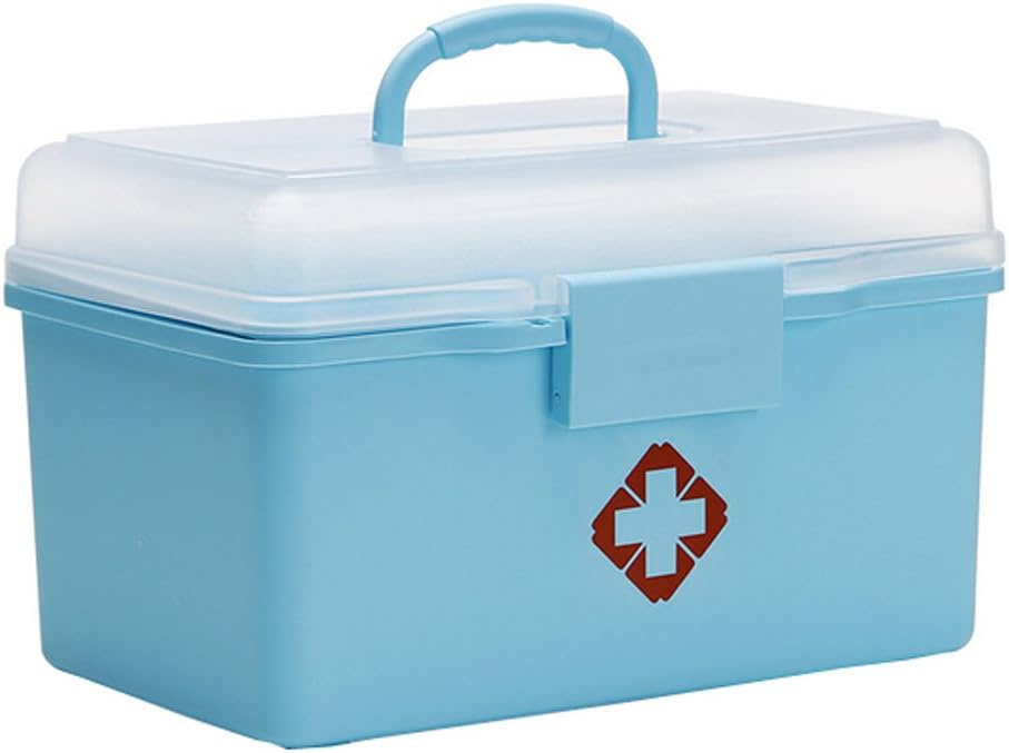 MYtodo Large portable housing plastic lock Medicine storage