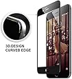 iPhone 6s 3D Screen Protector, GODOSMITH&reg; Ice Max Series Fully Coverage [3D Curved] Protector cover, Ultra Thin Anti-scratch Edge-to Edge 3D Tempered Glass Screen Protector for iPhone 6, iPhone 6s [3D Touch Compatible](Black)