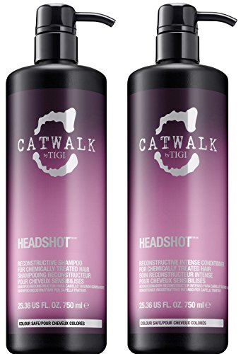 Catwalk Tigi Headshot Shampoo & Conditioner Set, 25.36 Fluid Ounce