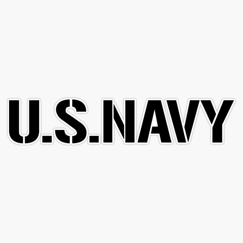 United States Navy, U.S. Navy Sticker Vinyl Waterproof