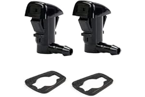 YIENAKFUN Front Windshield Washer Nozzles kit for 2008-2012 Ford Fusion Lincoln MKZ Mercury Milan, 2011-2014 Hyundai Sonata Windshield Wiper Washer Nozzle Spray Jet Replaces 8E5Z17603A