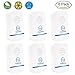 [UPGRADED] Ultrasonic Pest Control Repellent Electronic– HappyHomey Plug In Repeller (6 Pack) Repels Spiders, Rats, Roaches, Mosquitoes with Non Toxic & Pets Safe Inaudible Ultrasonic Wave