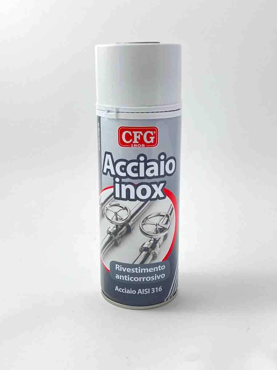 Cfg Spray 400 Ml 18 10 Stainless Steel Coating Corrosion Protection For Steel Iron Cast Iron Zinc Aluminium Amazon De Baumarkt