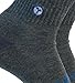 Cariloha Men's Crazy Soft Crew Sock - Buy 3 Get 1 Free (L / XL, Carbon / Royal Blue)