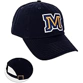 Desert Cactus Montana State University Baseball Hat Bobcats MSU Brimmed Embroidered Cap Adjustable Cloth Strap Adult (Style B) Blue