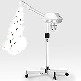 Chetunju Professional Facial Steamer for Atomization Humidifier Atomizer, Adjustable Height and Angle, Face Steamer Clean Skin Firming Pores and Moisturizing Suitable for a Beauty, Spa, at Home