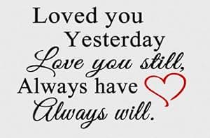 Download Amazon.com: Loved You Yesterday, Love You Still, Always ...