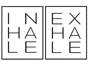 Inhale Exhale Wall Art - Zen Inspirational Meditation Wall Art Print - Unframed Typography - Spiritual Gift for Meditation Fans - Great for Bedroom, Yoga Studio - Chic Home Decor - 8x10 Print