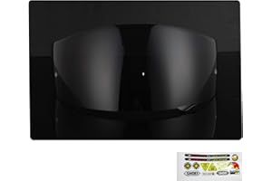 MIRNVRFL Shoei CNS-1 Motorcycle Helmet Visor Replace The Mask, Suitable for Shoei GT Air 2 Helmet,Built-in Helmet Sticker