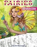 Image de Fairies. GRAYSCALE Coloring Book: Coloring Book for Adults