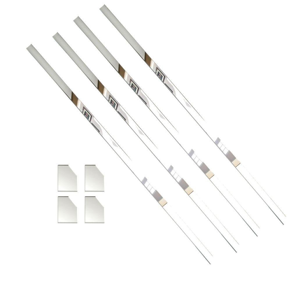 MIRR.EDGE Acrylic Mirror Strip Installation Kit 24400 Amazon.co.uk