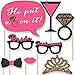 Girls Night Out - Bachelorette Party Photo Booth Props Kit - 20 Count
