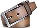 Marino Avenue Men's Belt 100% Leather Casual Belt Looks Great with Jeans, Khakis, Dress-Classic Single Prong Buckle with Elegant Gift Box - Cinnamon - 38 (Waist: 36)