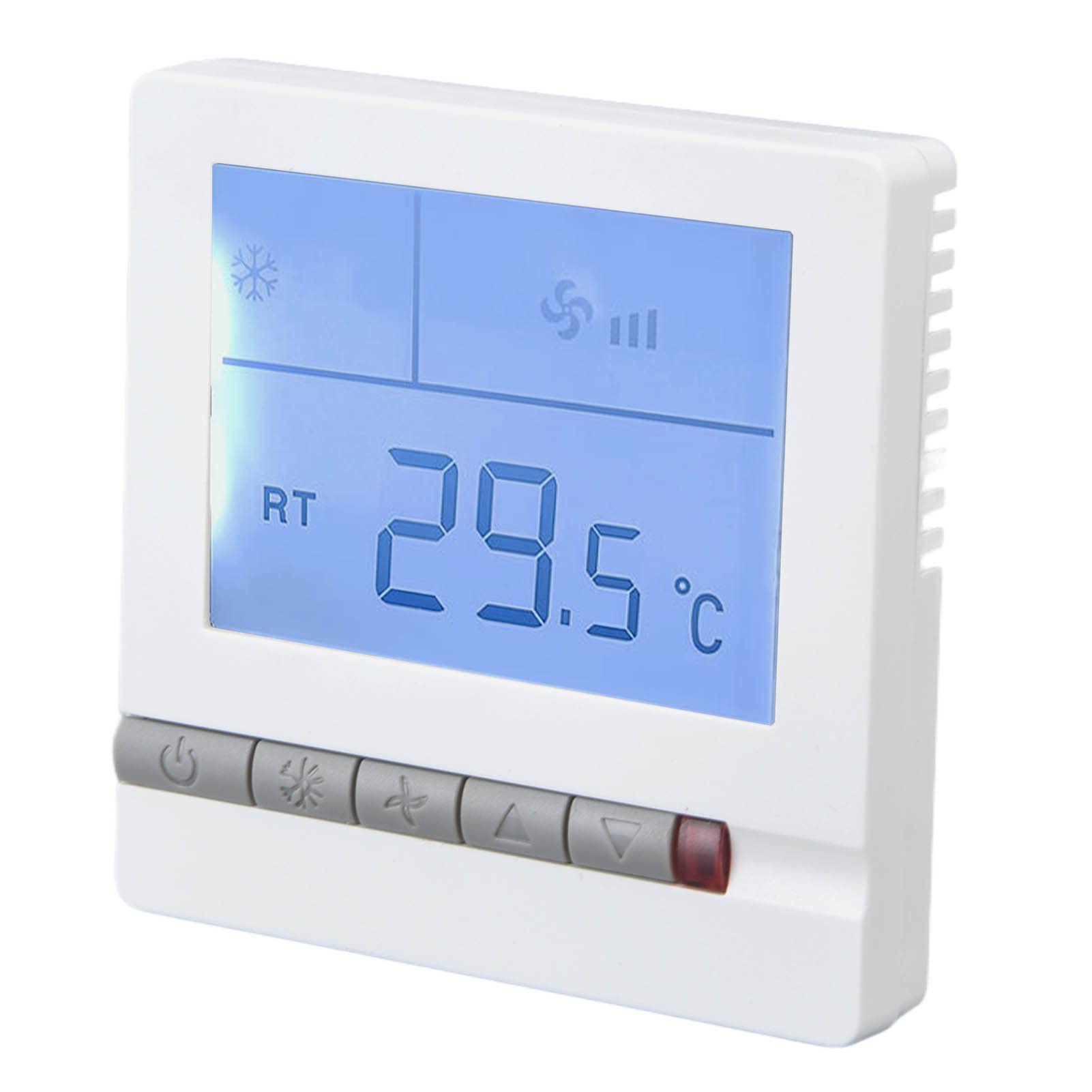 Smart Air Conditioner Controller, AC220V Multifunction LCD Display Smart Hotel Thermostat