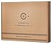 World's Strongest Grocery Bag, Handmade with Certified Organic Cotton and Hand Waxed Beeswax, Foldable, Stiff Canvas Stands Up for Easy Filling, Plastic-Free, Reusable, GOTS, Large, Brown