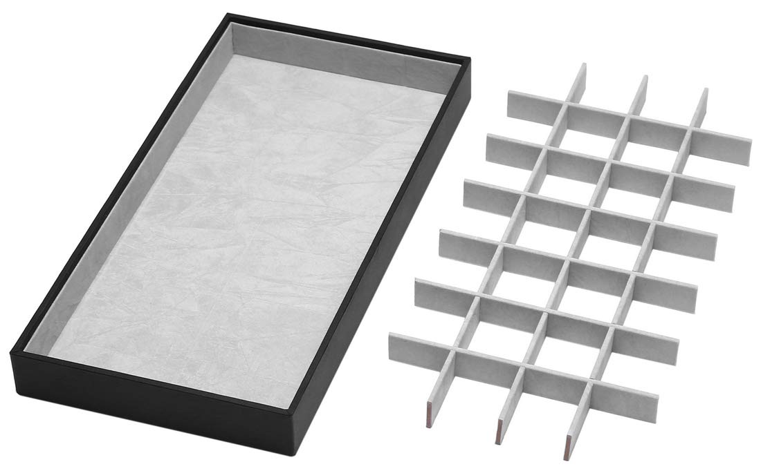 ORIGIA Magic Stackable Jewelry Trays Closet Dresser Drawer Organizer