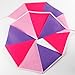 INFEI Multi-Colored Felt Flags Bunting Banner Garlands for Wedding, Birthday Party, Outdoor & Home Decoration (Pink)