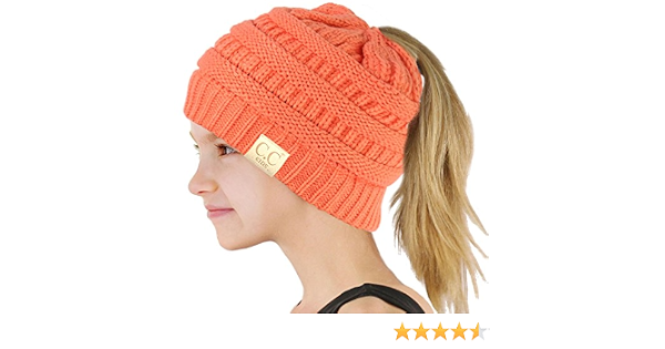 CC Kids Girls BeanieTail Messy Bun 