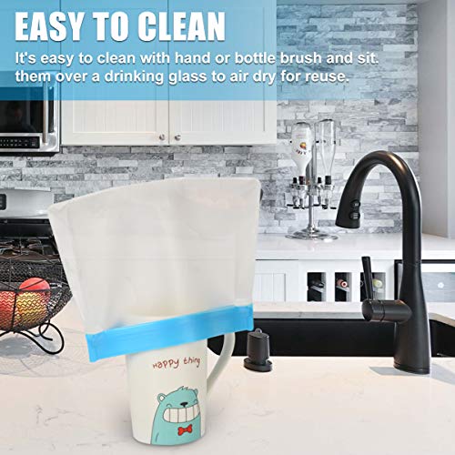 Reusable Storage Bags Airtight Stand-Up Leakproof Preservation Bags Washable Food Grade Versatile fo - //coolthings.us