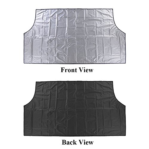 Magnetic Car Windshield Snow Cover, IC ICLOVER Wipers Covers Winter Snow Ice Frost Guard Sun Shade Protector Rain Dust Resistant No More Scraping Door Flaps Windproof Fit Most Car, SUV, Truck, Van - Thumbnail 4