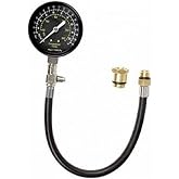 Engine Compression Tester Testing Gauge Gage Check Test Tool Kit