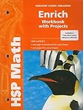 HSP Math: Enrich Workbook with Projects Grade 5