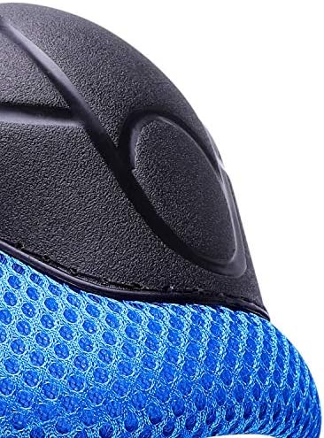 Youth biking protective gear set with elbow and knee pads, wrist guards, black and gray design, priced at $13.99 as of August 9, 2023.