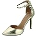 Breckelle's Women's Isabel-21 Pointed Toe Ankle Strap Pumps
