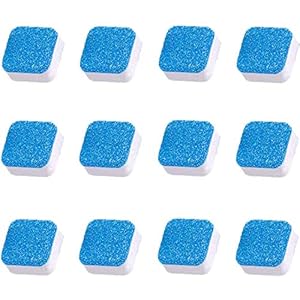 12 stks Multifunctionele Power Tablet Cleaner, Solid Wasmachine Cleaner, voor Badkamer Keuken Solid Diepe Reiniging voor…