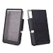 for iBasso DX150 and iBasso DX200 , Hand Crafted Miter PU Leather Case Cover [Non Standing Edition] iBasso DX150 Case (Light Black)