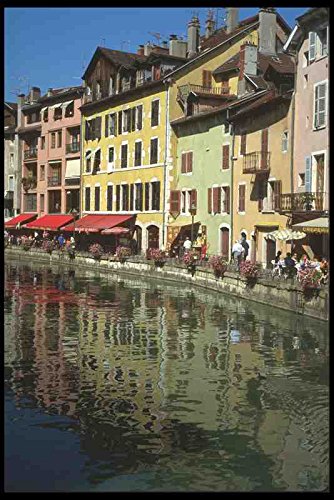 Plaque métal 579026 Annecy France en Aluminium Format A4 30,5 x 20,3 cm