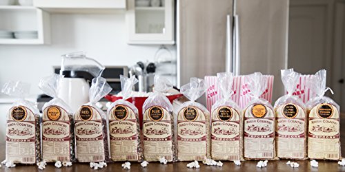 image for Amish Country Popcorn- 10 (1 Lb Bag) Variety Gift Set Bundle with Reci