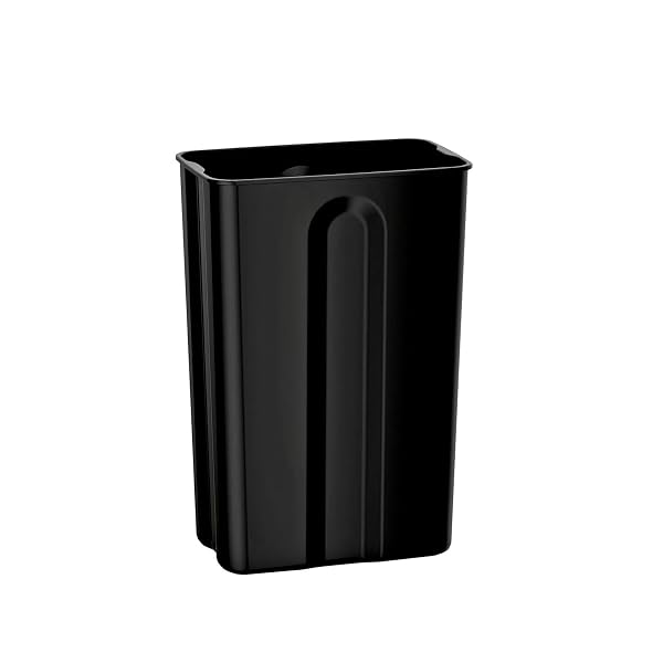 TRAMONTINA 13 GAL STEP TRASH CAN, STAINLESS STEEL